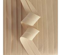 Oatmeal 25mm Wide Bias Binding Edge Tape - Pre-Folded - Poly Cotton - 25 Metre Full ROLL
