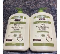 Oatmeal Moisturising cream (like aveeno) 2x 600ml New/Unused 1200ml