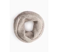 Oatmeal Ribbed Knitted Neck Warmer One Size