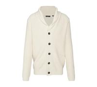 (OATMEAL, X-Large) Brave Soul Harington Button Through Cardigan