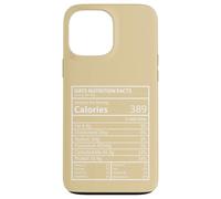 Oats Nutrition Facts Minimal Kitchen Decor Panel Design Case for iPhone 13 Pro Max