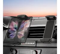 OATSBASF Car Phone Mount for Z Fold, [360° Rotatable & Thick Cases Friendly] Vent Phone Tablet Mount for Car Compatible with Samsung Galaxy Z Fold 6 5 4 3/iPad Mini Pro Air and More 4"-12.9" Device