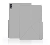 OATSBASF for Galaxy Tab S11 Ultra Case (2025), Magnetic Book Cover Tablet Case, Slim Minimalist Style, Foldable Stand, Support Auto Wake/Sleep, 14.6 inch, Gray
