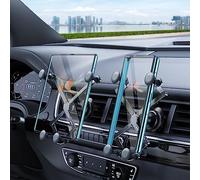 OATSBASF Gravity Car Phone Mount, Invisible Air Vent Mount for iPhone 17/16/15, Samsung Z Fold 7/6, Google Pixel 10/9 Pro Fold, Samsung S25 Ultra/S24 & All Phones, Fits Unfolded Foldable Phones (X06)