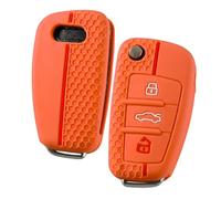 OATSBASF Silicone Car Key Case for Audi A1 A3 A4 A6 Q3 Q5 Q7 Accessories