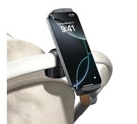 OATSBASF Stroller Phone Holder, Cell Phone Mount Pole Clamp for Baby Stroller, 360 Degree Rotation Phone Holder for Stroller Golf Cart Bike Shopping Carts, for iPhone 16 15 Pro Max 14 13, Smartphones
