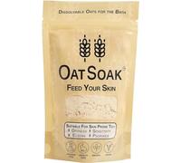 OatSoak Bath Additive 500g. Skin Relief, Soothing Bath Powder for Itchy Skin, Psoriasis, Eczema, Chicken pox, Irritation and Sunburn. Free from Fragrance, Dyes, Non Scented 100% Natural Made in Wales