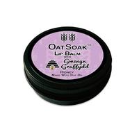 OatSoak Intensive Lip Balm with Gwenyn Gruffydd Honey and OatSoak Oat Oil, 10ml Pot, Suitable for Very Dry and Chapped Lips, 100% Natural, Soothing