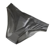 OATTIS 2PCS Women's Sheer Mesh Bikini Panties - Ice Silk, Breathable & Seamless Underwear,Color2,M 35-45KG