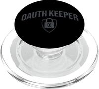 OAuth Keeper Cybersecurity IT Humor Design PopSockets PopGrip for MagSafe