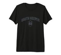 OAuth Keeper Cybersecurity IT Humor Design Premium T-Shirt