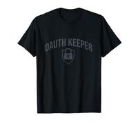 OAuth Keeper Cybersecurity IT Humor Design T-Shirt