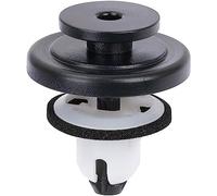 OAUTOO 10pcs Black Nylon Upper Tailgate Spoiler Clip for Honda 91513-T6A-003