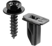 OAUTOO 10sets Rear Bumper Side Bracket Screw with Grommet Kit for Toyota 90159-60488 52197-22020 Avalon Camry Corolla ES300h ES350 HS250h 2007-2022