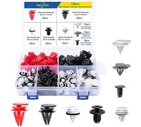 OAUTOO 130pcs Auto Body Interior and Exterior Retainer Fastener Clip Assortment for Mini Cooper R50 R52 R53 R56
