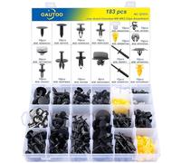 OAUTOO 183pcs for Jeep Grand Cherokee WK WK2 2005-2019 Auto Body Interior and Exterior Retainer Fastener Clip Assortment