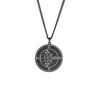OAUWKEIY Autumn Winter Versatile Sweater Chain Fashionable Niche Round Brand Irregular Pattern jewellery pendant necklaces for men women
