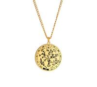 OAUWKEIY Beautiful durable and versatile pastoral-style round holly tree necklace symbolizing love jewellery pendant necklaces for men women