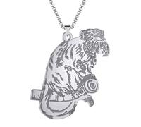 OAUWKEIY Pendant Necklace Hairy monkey necklace for women men New World primate zoo animal pendant necklace jewelry