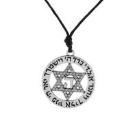OAUWKEIY Stylish and practical Nordic circular rune Sanskrit jewellery pendant necklaces for men women