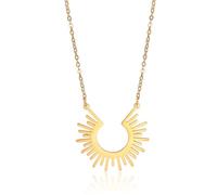 OAUWKEIY Stylish simple elegant and timeless rounded lines a beautiful jewellery pendant necklaces for men women