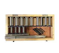 oavhvchg 1set 22pcs Keyway Broach Set HSS Metric Cutting Tool For CNC Machine