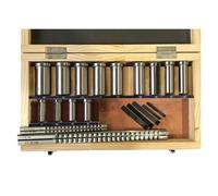 oavhvchg 1set 22pcs Keyway Broach Set HSS Metric Cutting Tool For CNC Machine Precision