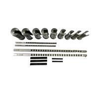 oavhvchg 1set Keyway Broach 18pcs HSS Metric Set 4mm 5mm 6mm 8mm Broaches 12-28 Cutting Broaching Bushings Tool CNC Kit