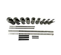 oavhvchg 1set Metric Keyway Broach Cutter B C Push Type 4mm 5mm 6mm 8mm + 9pc Bushing Sleeve + 5pc Shim Cutting Tool Metalworking