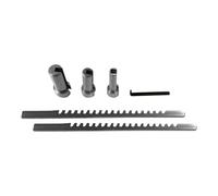 oavhvchg 6pcs Keyway Broach Set Metric Sized 2mm 3mm Broaches 6/8/10 Collared Bushings With Shims CNC Cutting Tools