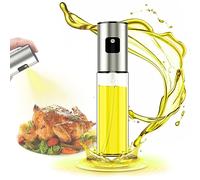 Oavostd Premium Olive Oil Sprayer for Cooking, 1 Pack Food-grade Olive Oil Spray Bottle with 304 Stainless Steel, 100ml Olive Oil Mister Spray Bottle for Cooking, Perfect for Salad, BBQ, Baking