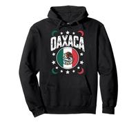 Oaxaca Mexican Flag Indigenous Heritage Tribal Art Women Men Pullover Hoodie