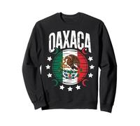 Oaxaca Mexican Flag Indigenous Heritage Tribal Art Women Men Sweatshirt