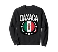 Oaxaca Mexican Flag Indigenous Heritage Tribal Art Women Men Sweatshirt