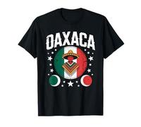 Oaxaca Mexican Flag Indigenous Heritage Tribal Art Women Men T-Shirt