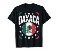 Oaxaca Mexican Flag Indigenous Heritage Tribal Art Women Men T-Shirt