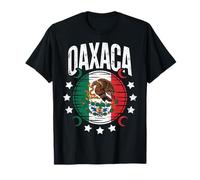 Oaxaca Mexican Flag Indigenous Heritage Tribal Art Women Men T-Shirt