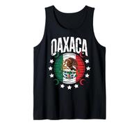 Oaxaca Mexican Flag Indigenous Heritage Tribal Art Women Men Tank Top