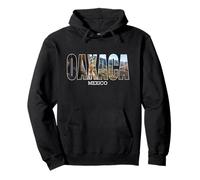 Oaxaca Mexico City State Travel Holiday Vintage Retro Style Pullover Hoodie