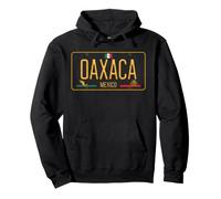 Oaxaca Mexico License Plate Zapotec Mixtec Oaxaqueno Azteca Pullover Hoodie