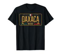Oaxaca Mexico License Plate Zapotec Mixtec Oaxaqueno Azteca Value Graphic T-Shirt