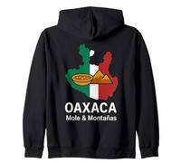 Oaxaca Mexico Mole And Montanas Oaxaca Pride Zip Hoodie