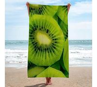 OAXACO Kiwi Beach Towel Extra Large 100x200, Microfiber Beach Towels Fruit Beach Towel for Adults Kids Quick Dry Sand Free Lightweight Gym Towels for Swim, Sport, Travel