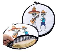 Oaygat 12" Tortilla Warmer Pouch Microwavable Insulated Bag Tortilla Pouch Holder Server Microwavable Tortilla Warmer Bag Tortilla Holder Warmer Pouch Tortilla Keeper Holder to Keep Warm for Corn