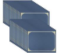 Oaygat 25pcs Certificate Holders for Award Certificates Professional Certificate Sleeves for 8.5”x 11” Paper Diploma Cover Document Covers Graduation Covers Honor Certificate Cover Folder Or Diploma
