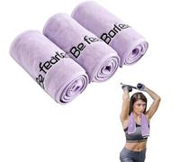 Oaygat 3 Pack Gym Towels Quick-Drying Fitness Exercise Microfiber Workout Towels Soft and Absorbent Sports Cloths Sweat Rags for Gym Accessories Workout Equipment for Women & Men Yoga Golf 35 * 75cm