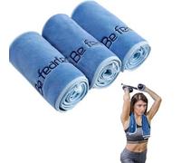 Oaygat 3 Pack Gym Towels Quick-Drying Fitness Exercise Microfiber Workout Towels Soft and Absorbent Sports Cloths Sweat Rags for Gym Accessories Workout Equipment for Women & Men Yoga Golf 35 * 75cm