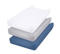 Oaygat 3 Packs Baby Diaper Changing Pad Cover 32''X 16'' Cradle Mattress Sheets Ultra Soft & Breathable Changing Table Cover Changings Mat Covers Sheets (Covers Only, Pad Not Included)