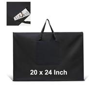 Oaygat A2 Art Folder Art Carry Case Art Portfolio Case Art Work Painting Folder Bag 20x24 Inch Art Storage Art Bag for Artist Portfolio Bag Artist Drawing Board Bag Sketch Pad Bag Painting Storage Bag