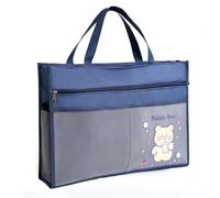 Oaygat A3 Art Portfolio Case Art Folder Portfolio Storage Bag Artist Presentation Carry Case Protection Zip Sketch Bag Tote Bag Multi-Pocket Handbag with Zipper for Drawing Painting Project Folder Bag